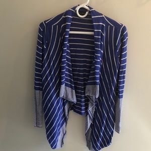Blue stripe sweater